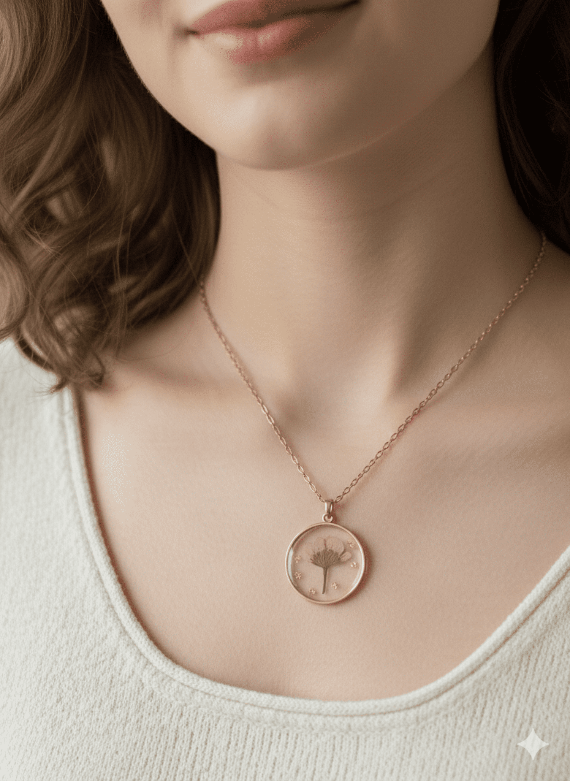 Collar flor seca - 5