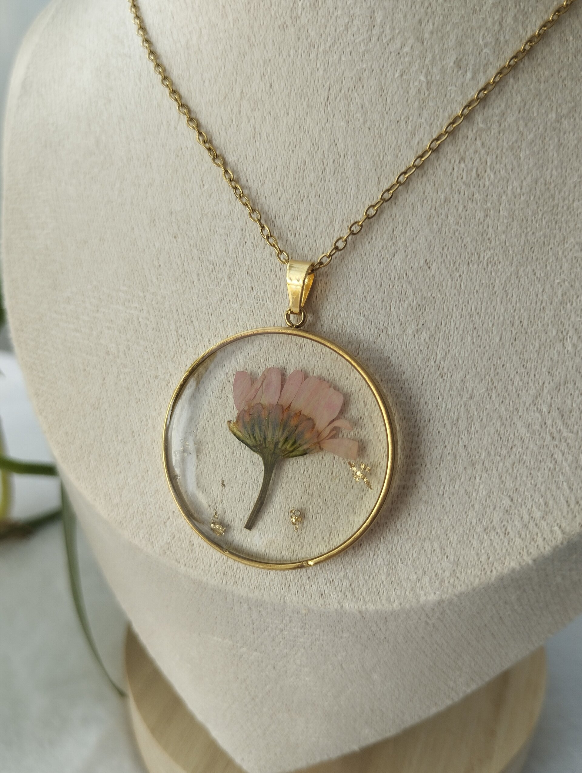 Collar flor seca - 3