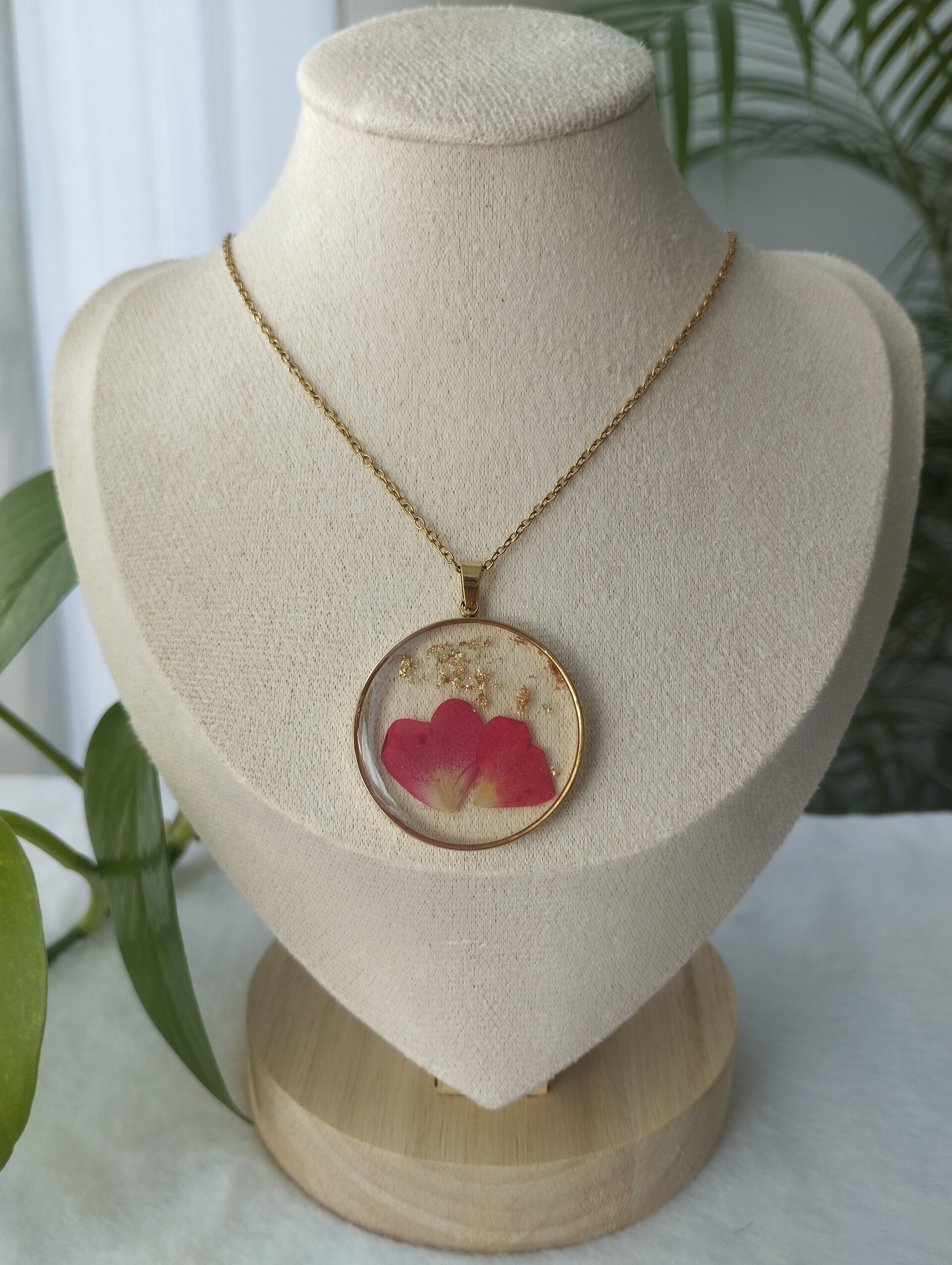 Collar flor seca - 2