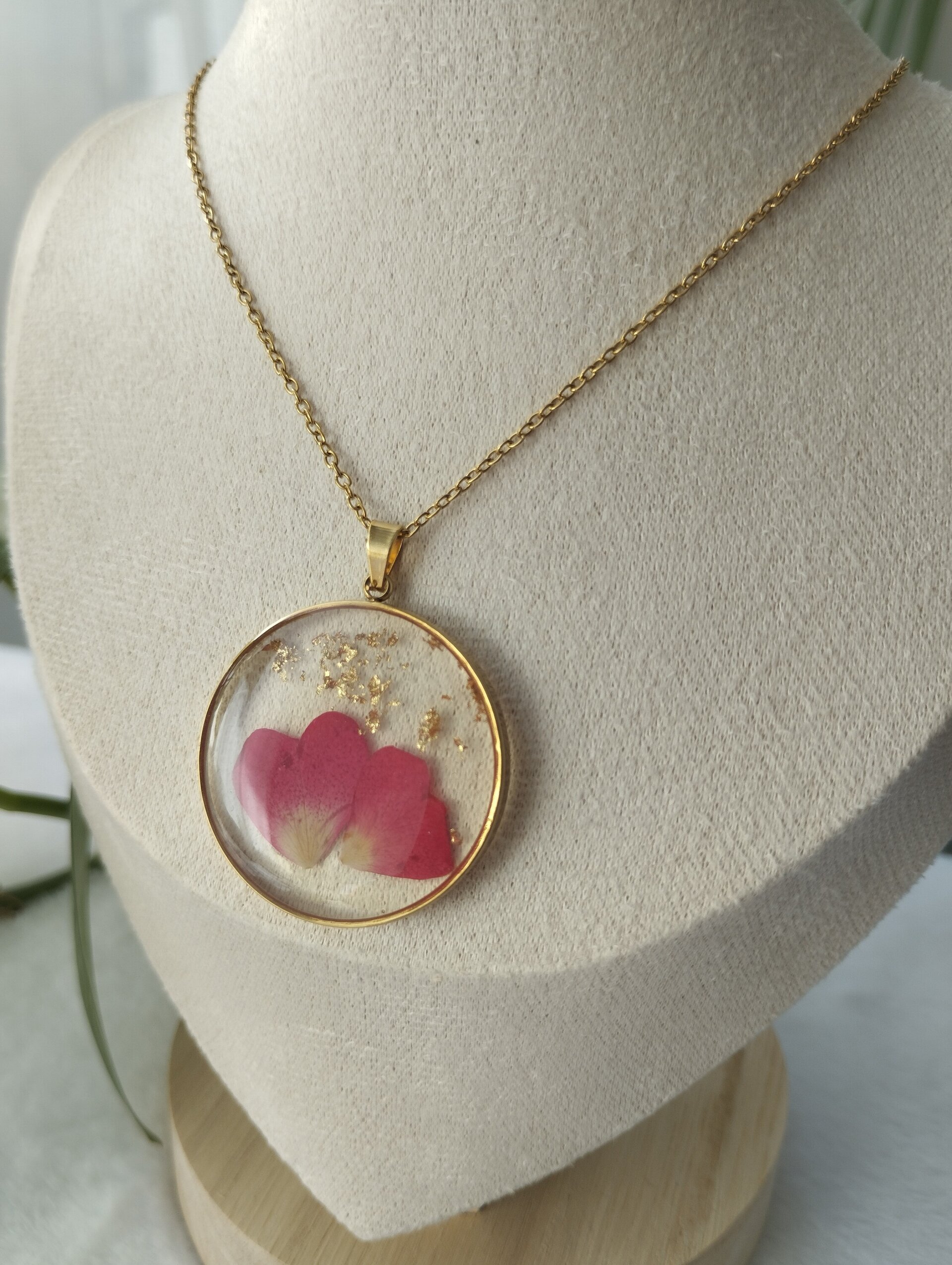 Collar flor seca - 3