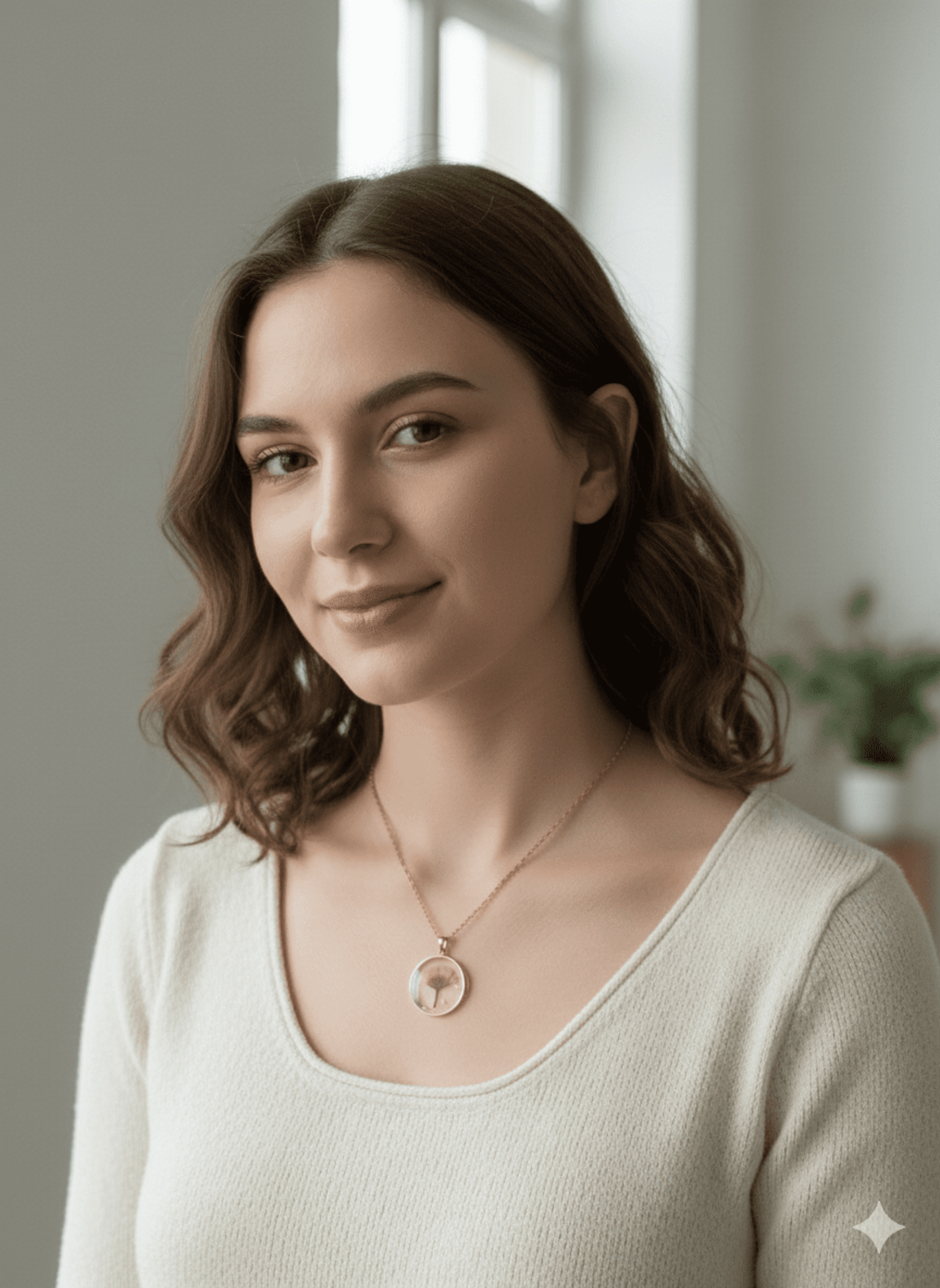 Collar flor seca - 6