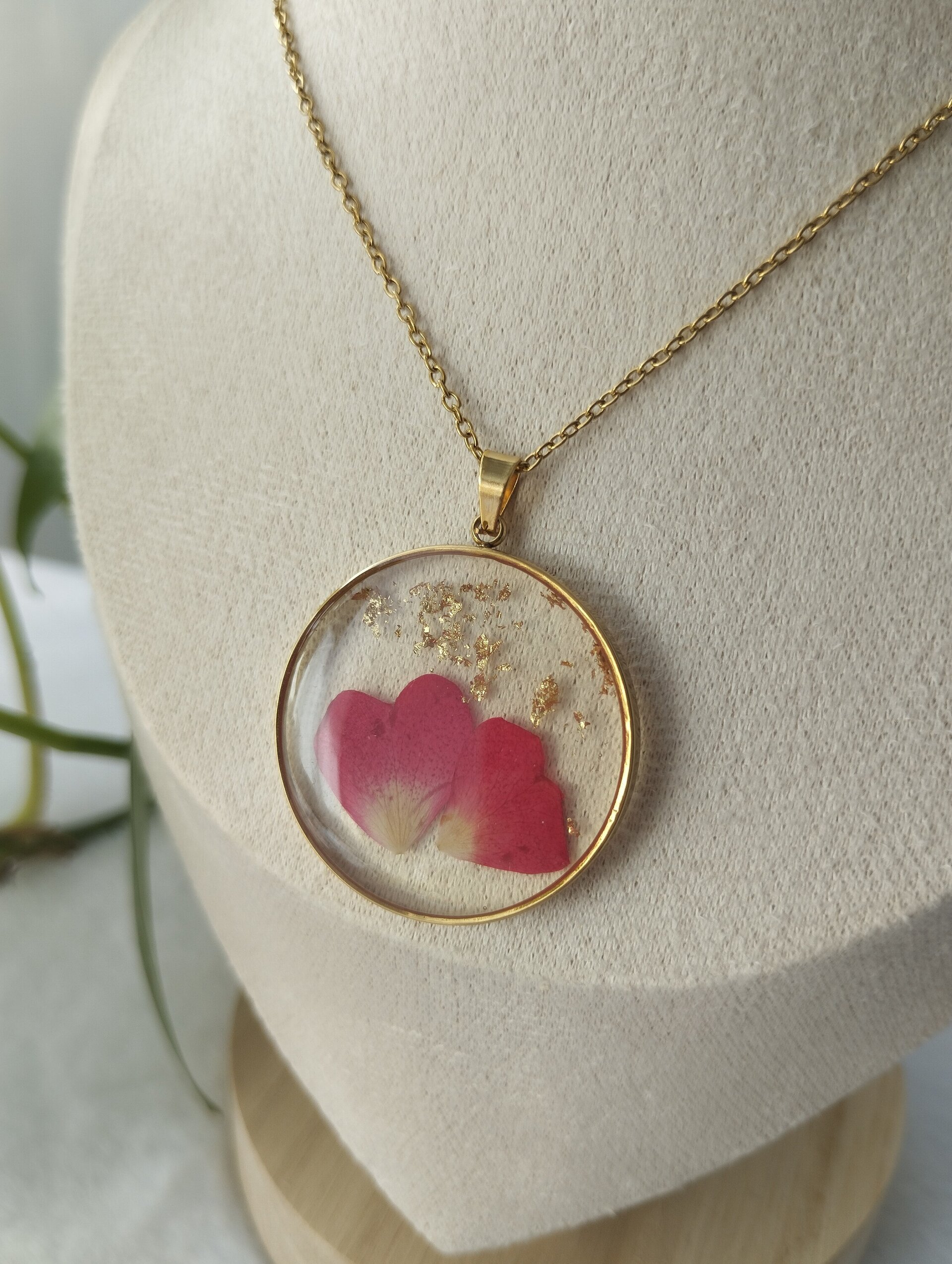 Collar flor seca - 4