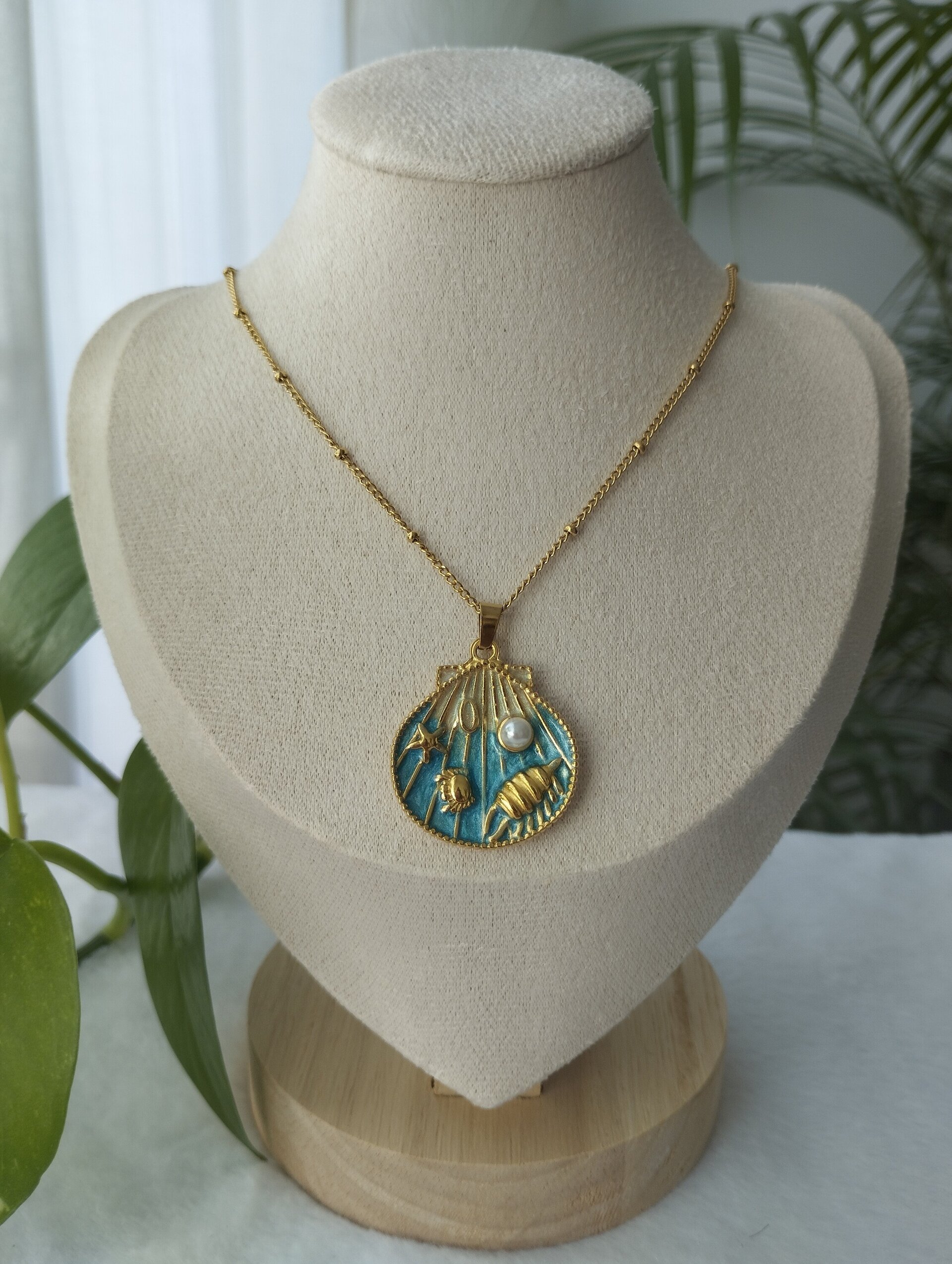 Collar marino concha - 2