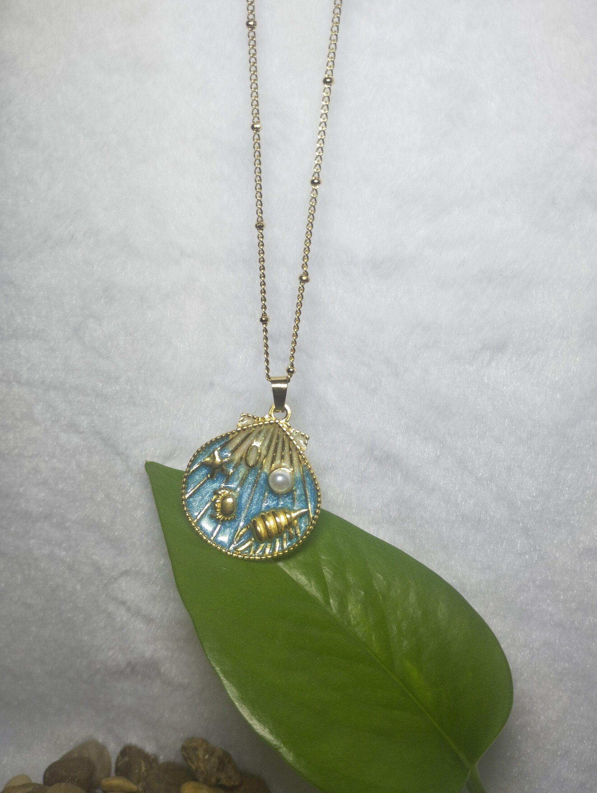 Collar marino concha - 4