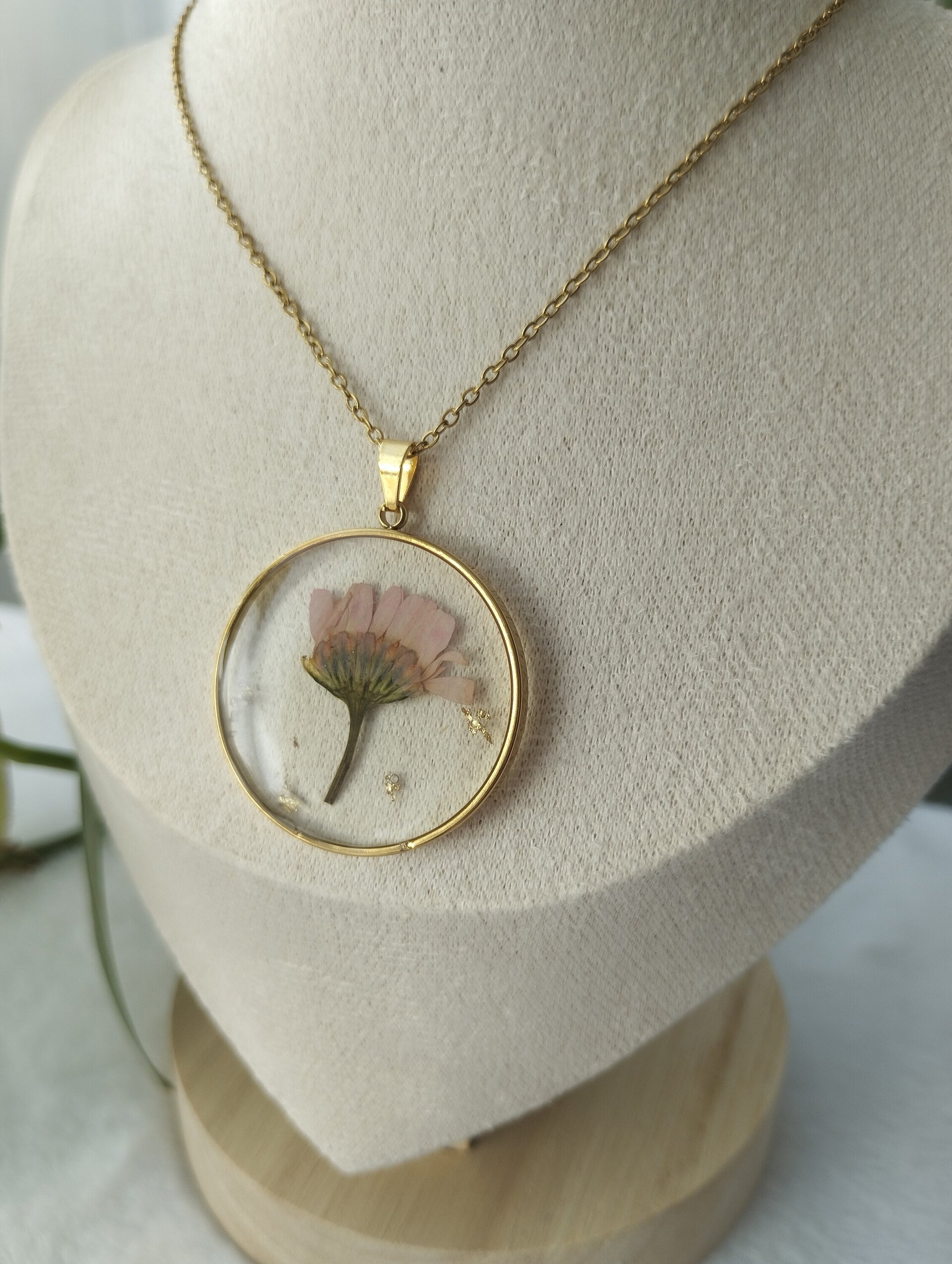 Collar flor seca - 4