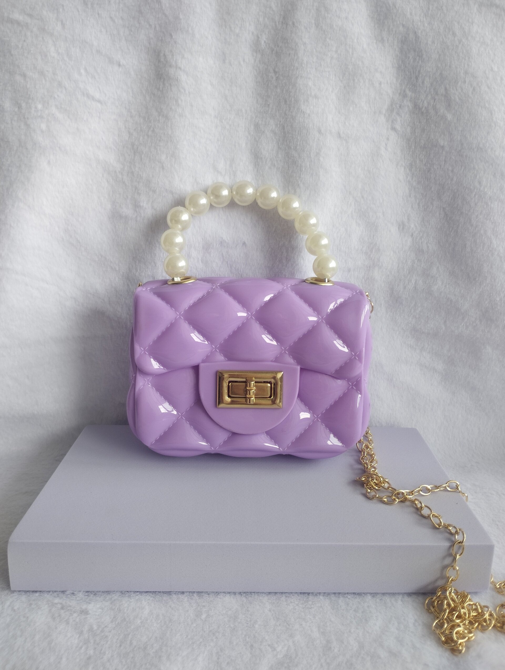 Bolso mini morado - 2
