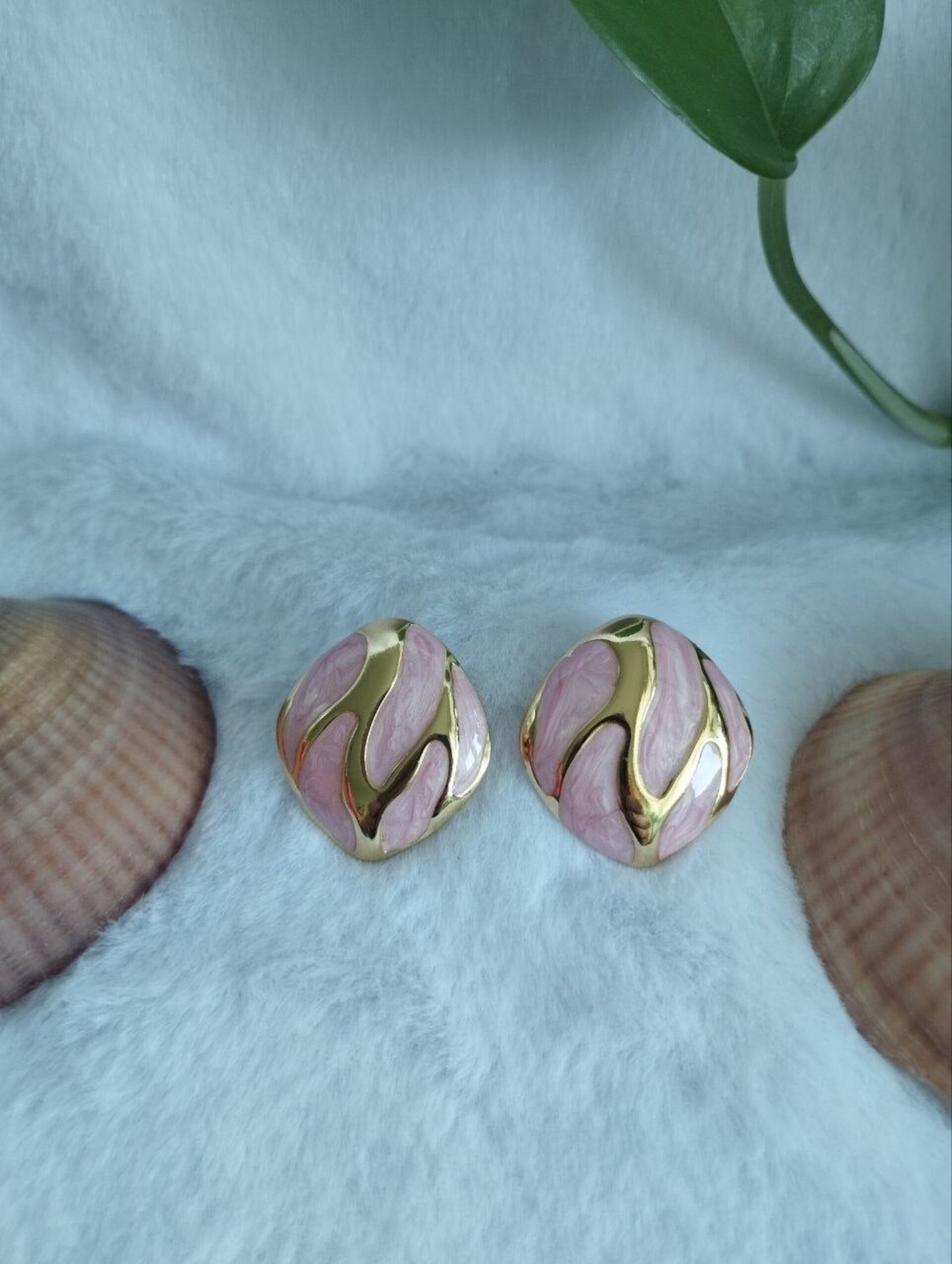 Pendientes esencia rosa - 1